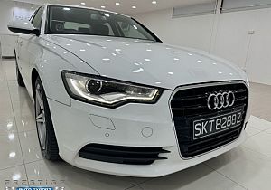 Audi A6 2.0 TFSI MU 2015 White